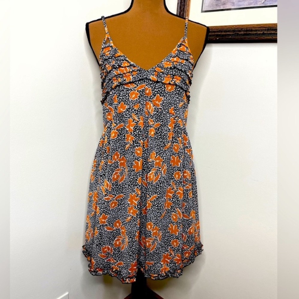 Poppy Print Mini Dress